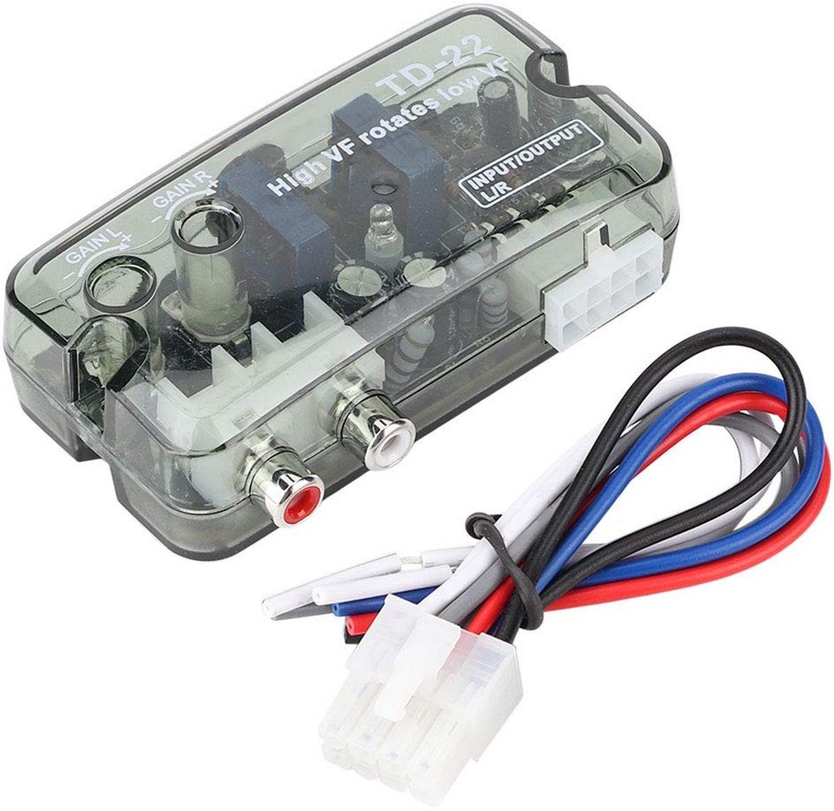 Dailygoods - Dailygoody - Hi-Low Level Converter - Auto Audio - Subwoofer en Versterker Adapter - Geschikt voor verschillende auto's - Eenvoudige installatie - Bet