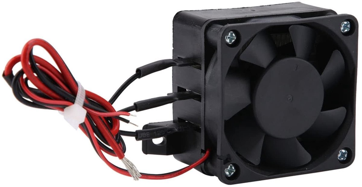 Dailygoody - Luchtverwarmer - Energiezuinig - Veilig en Compact - 400W - Voor Auto en Kleine Ruimtes - Ideaal voor Koude Dagen - Zwart