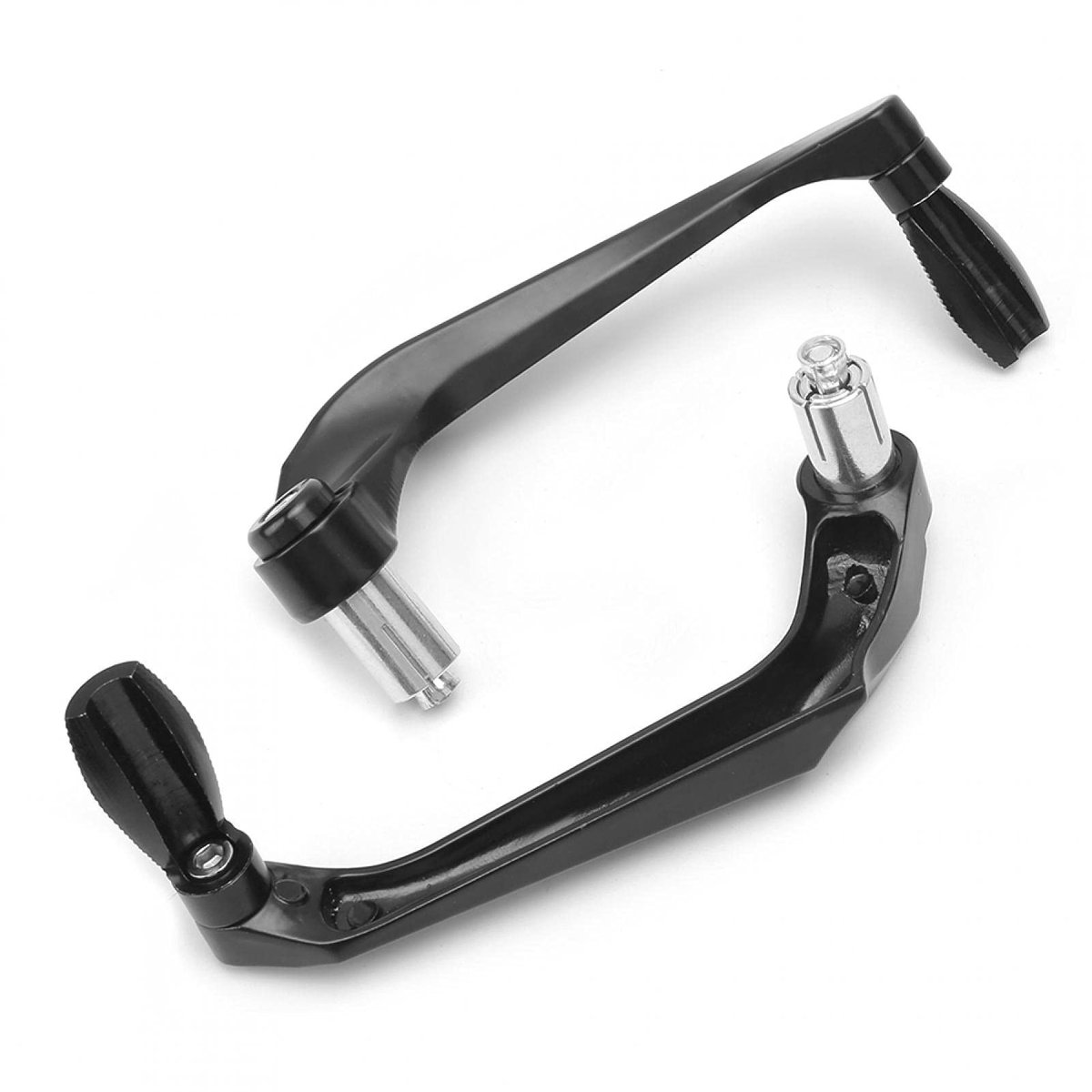 Dailygoody - Stuurbeschermer Motorfiets - Remkoppelingshendels - Duurzaam Aluminium - Zwart - Veiligheid en Prestaties - Geschikt voor 0,9 inch Stuur