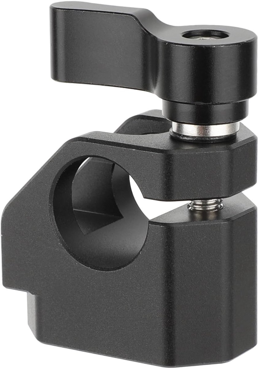 Dailygoody - 15mm Rod Clamp - Anti-Twist Bevestiging - Stevige Rig Uitbreiding - Camera Bevestiging - Rig Systemen - Geschikt voor Professionele Fotog...