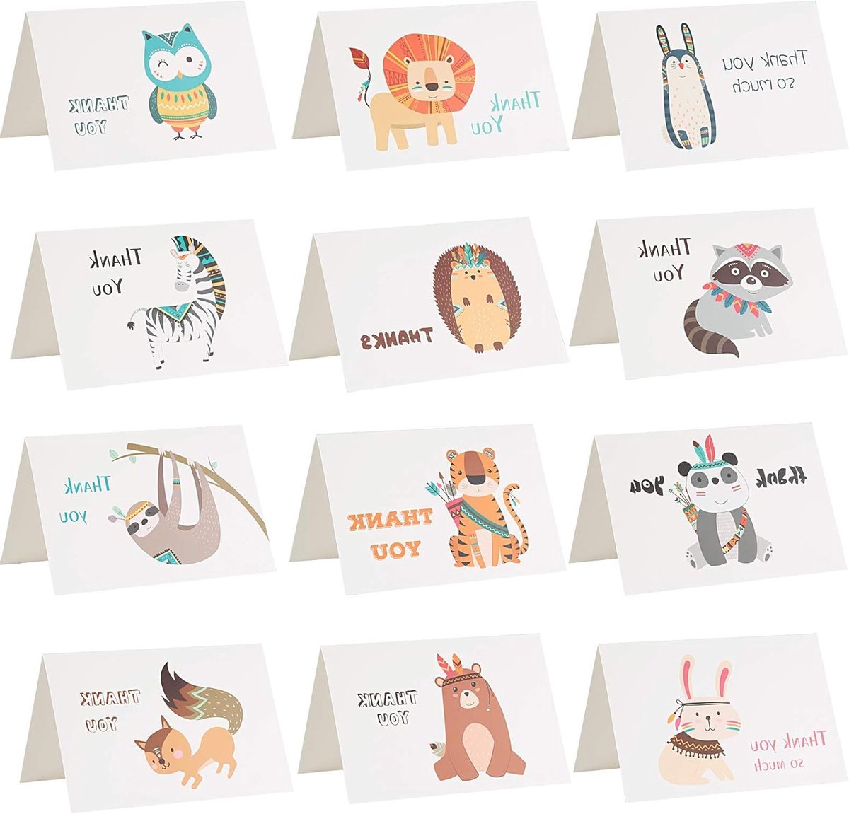 Eenhoorn uitnodigingskaarten voor verjaardagen en babypartys, 24 stuks, kleurrijke ontwerpen, feestelijke decoratie