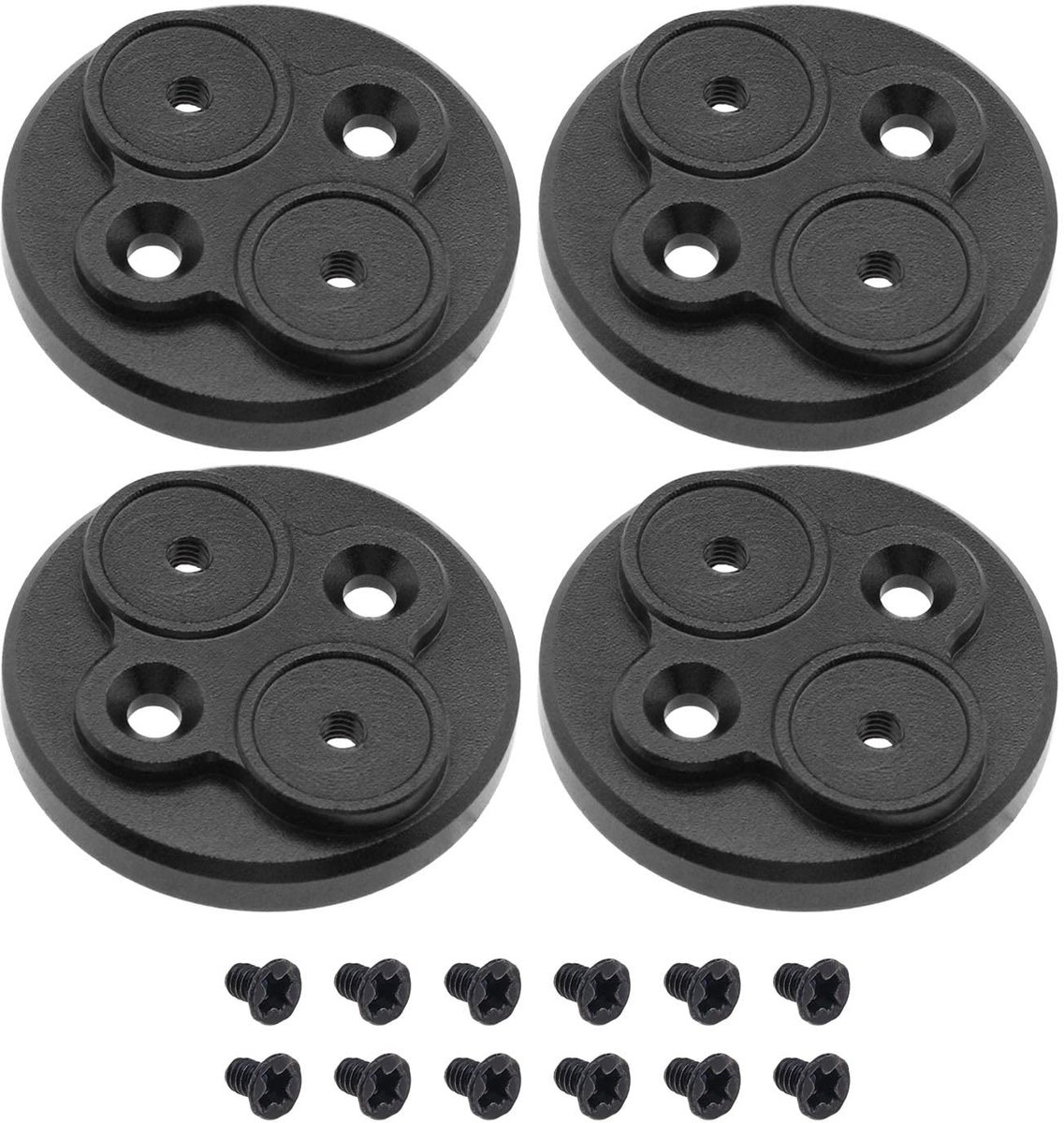 Dailygoods - Dailygoody - Motor Cover Caps - Aluminium - Bescherming - Zwart - Waterdicht - Drone Accessoire - Geschikt voor Mavic Mini 2 - Zwart