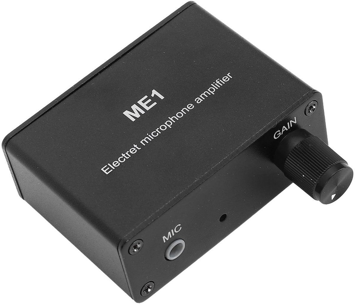 Dailygoods - Dailygoody - Electret-Microfoonversterker - Geluidsvoorversterker - Compact en lichtgewicht - 3,5 mm Ingang - Voor Electret-microfoon - Ideaal voor au.