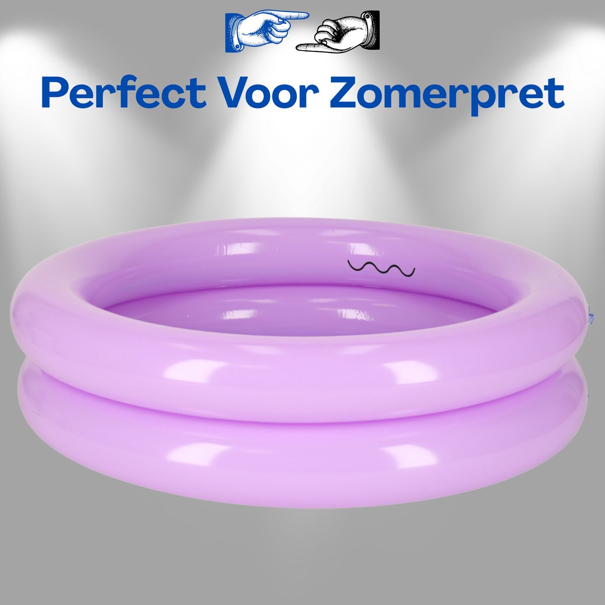 Bestway Opblaasbaar Kinderzwembad 61 cm - Rond Baby Zwembad met Kleurrijke Print, Peuter Badje voor Tuin en Balkon, PVC Paddling Pool met 2 Luchtkamers, Speelgoed 2 jaar, Speelgoed 3 jaar, Compact Opblaasbad voor Waterpret Buiten - Met Ebook — afbeelding 7