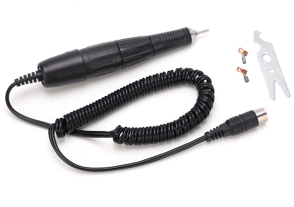 Dailygoods - Dailygoody - Professionele Elektrische Nagelboor - 35.000 tpm - Perfect voor Manicure - Zwart - Nagelboorhandstuk - Voor Thuisgebruik en Salon