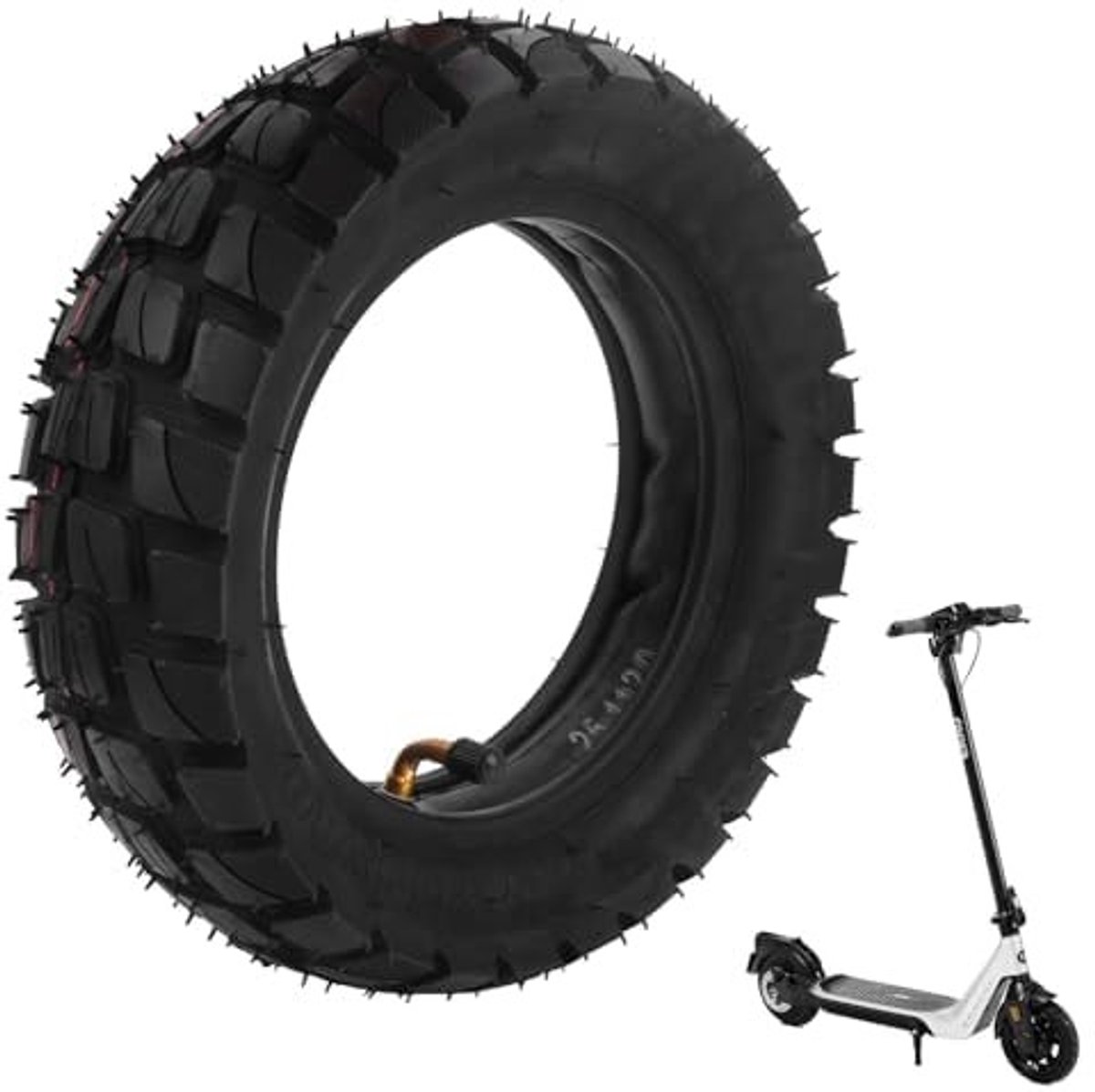 Dailygoods - 10 Inch Elektrische Scooterband en Binnenband Set