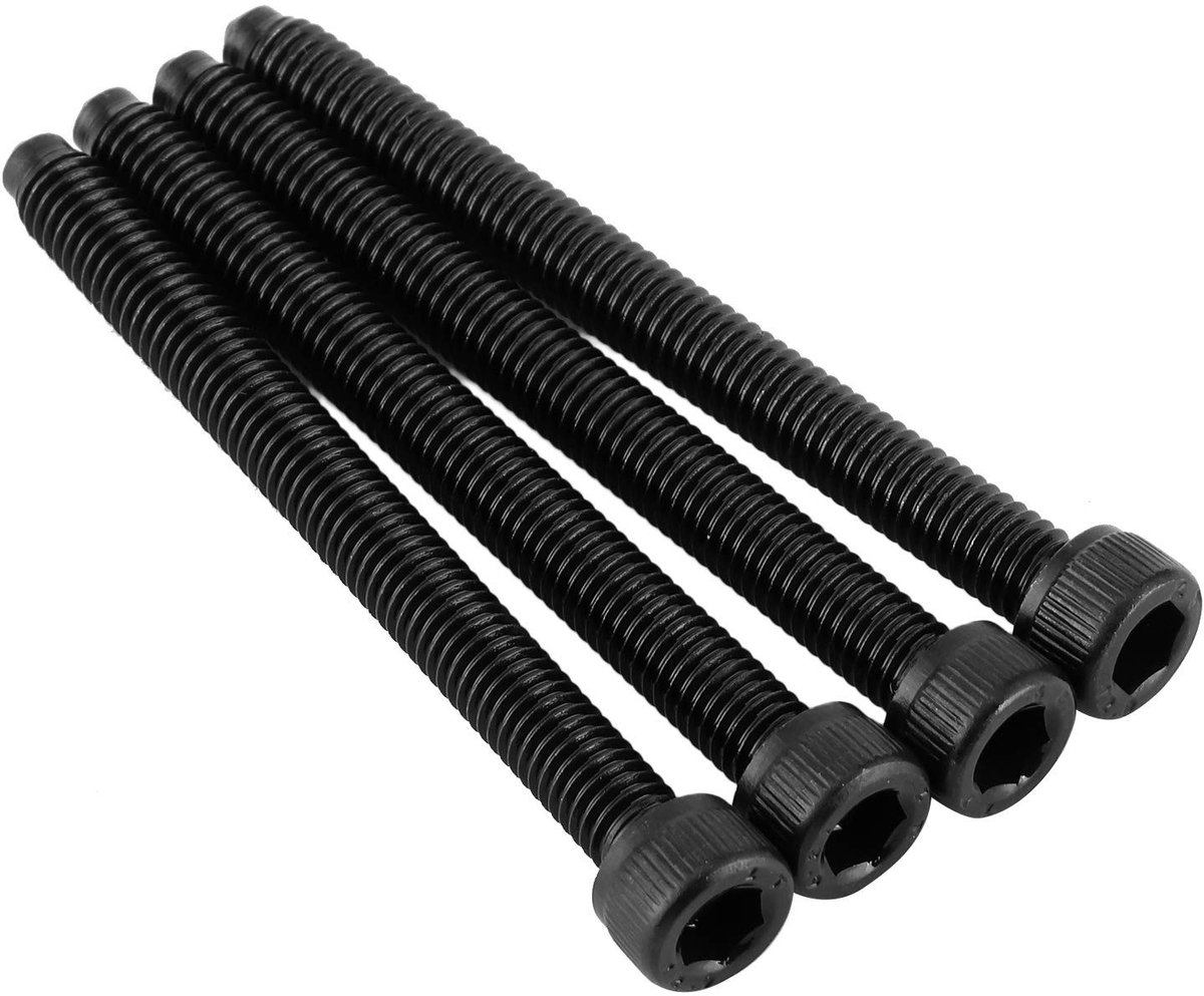 Dailygoods - Dailygoody - Injector Bouten Set - M6x64 - Hoogwaardige Ijzer Kwaliteit - 4 Stuks - Vervanging voor 038103385A - Auto Reparatie - Geschikt voor Divers