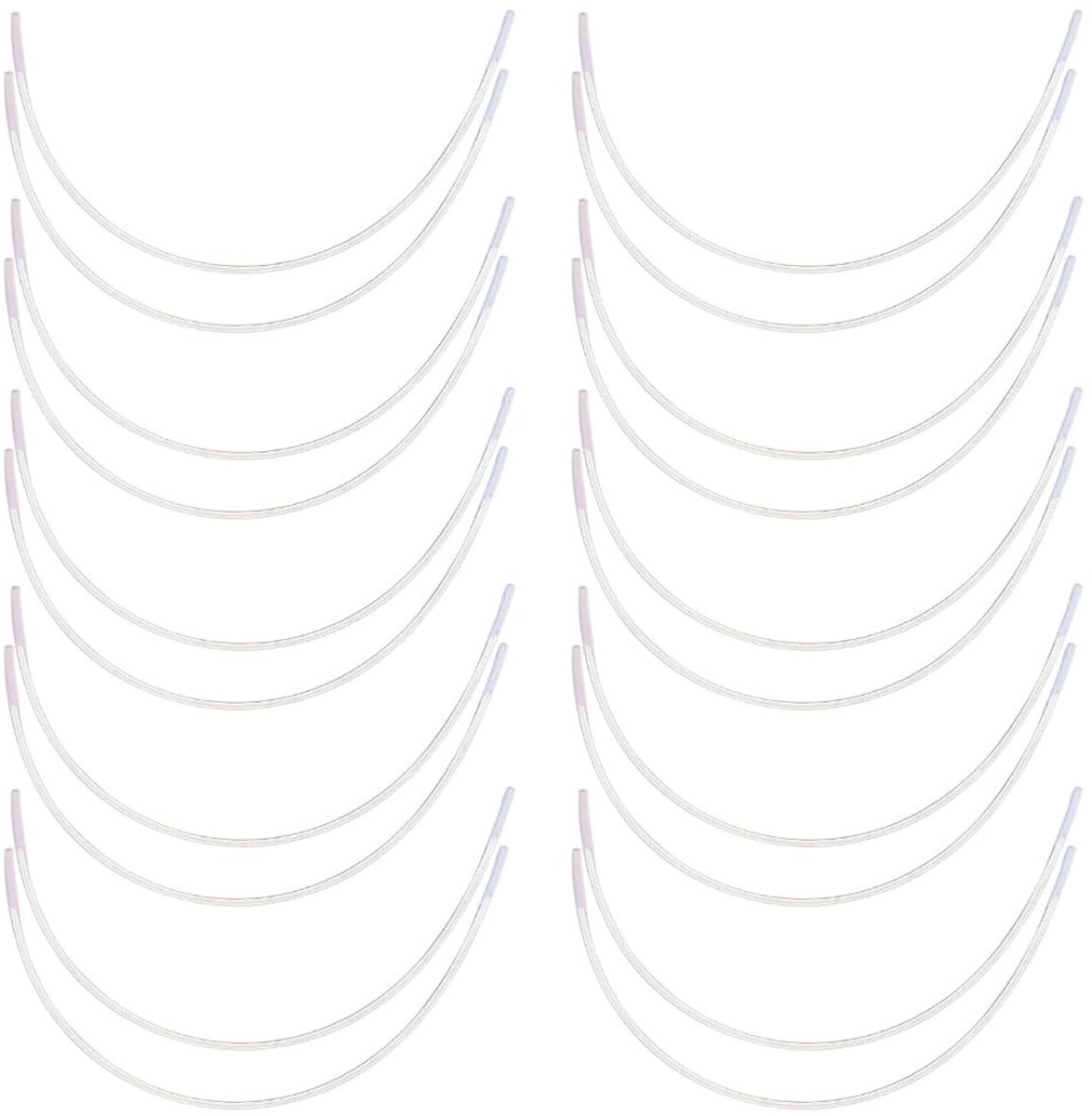 Dailygoods - Dailygoody - BH Beugels - Roestvrij Staal - Stevig en Duurzaam - 36 Stuks - Voor Corset Kleding - DIY Naaien - Vervangingsset