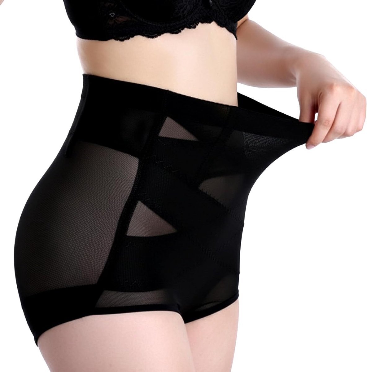 Shapewear onderbroek voor dames, hoge taille korsetbroek voor een slanker figuur, ademend en comfortabel ondergoed