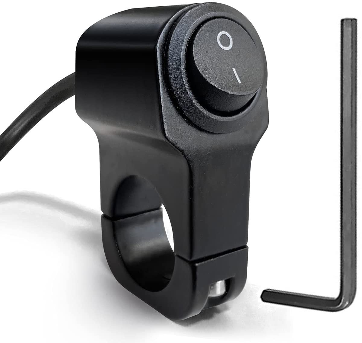 Dailygoods - Dailygoody - Handlebar Switch - Licht Schakelaar - Aluminium - Motor en ATV - Handige bediening - Hoogwaardige kwaliteit - Geschikt voor diverse voert