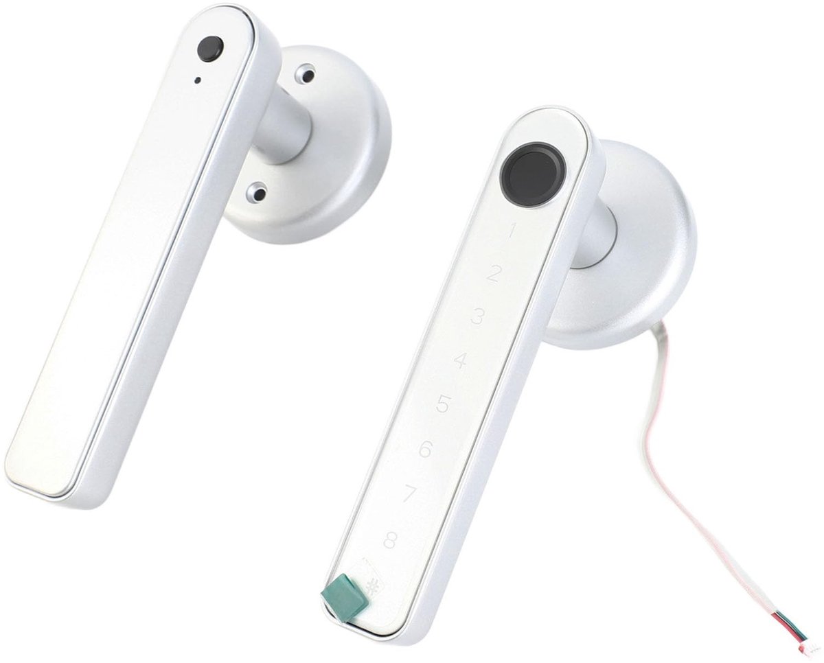 Dailygoods - Slim Vingerafdruk Deurslot met Knopgreep