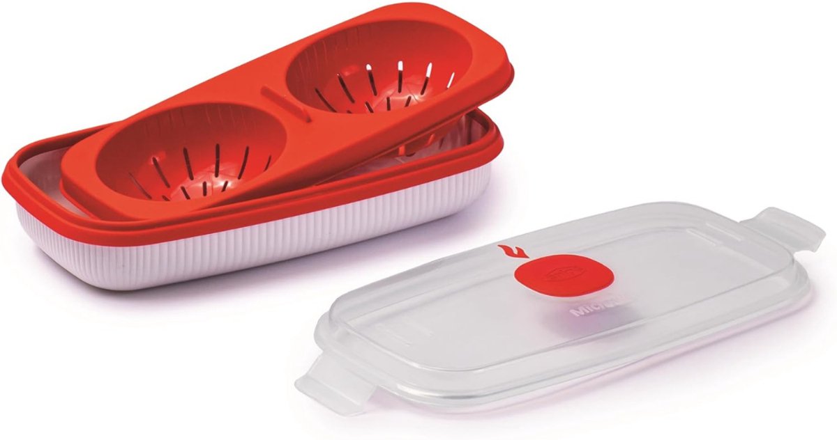 TIM® Eierkokermagnetron-Eierkoker-Eierkokerelectrisch-Roze- 24cm x 13cm x 6cm; 0.16kg