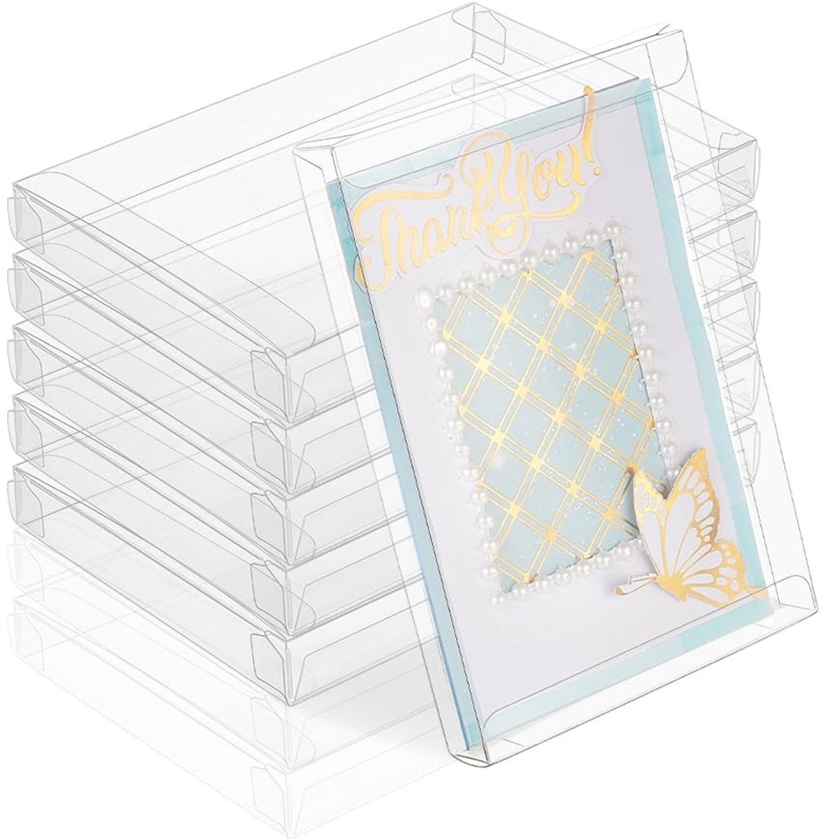 Dailygoods - 30 Stuks Transparante Geschenkdozen voor Feest en Verpakking