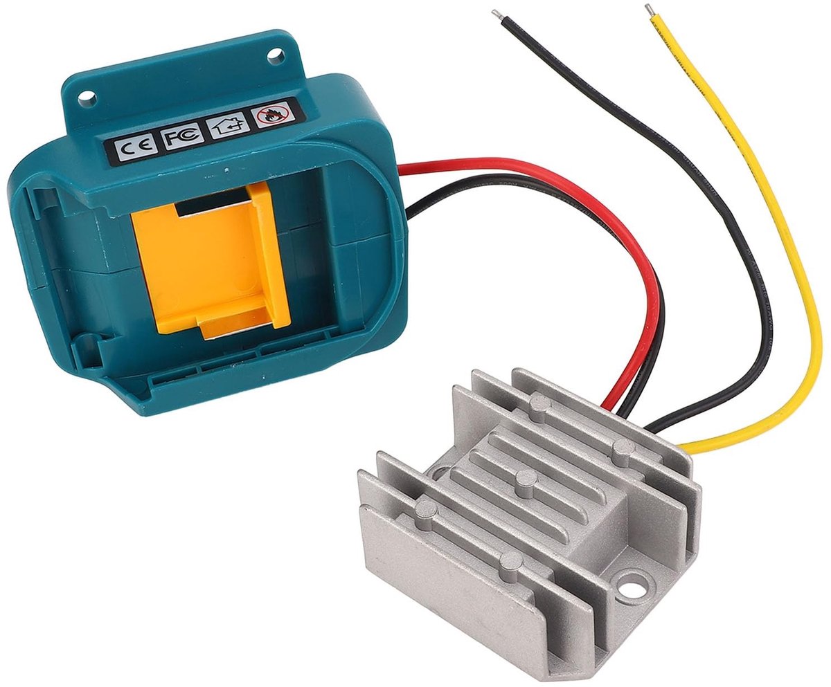 Dailygoods - Dailygoody - Step Down Converter - 18V naar 12V - 10A 120W Adapter - Efficiënte energieoverdracht - Robuuste constructie - Geschikt voor LXT 18V Batte...