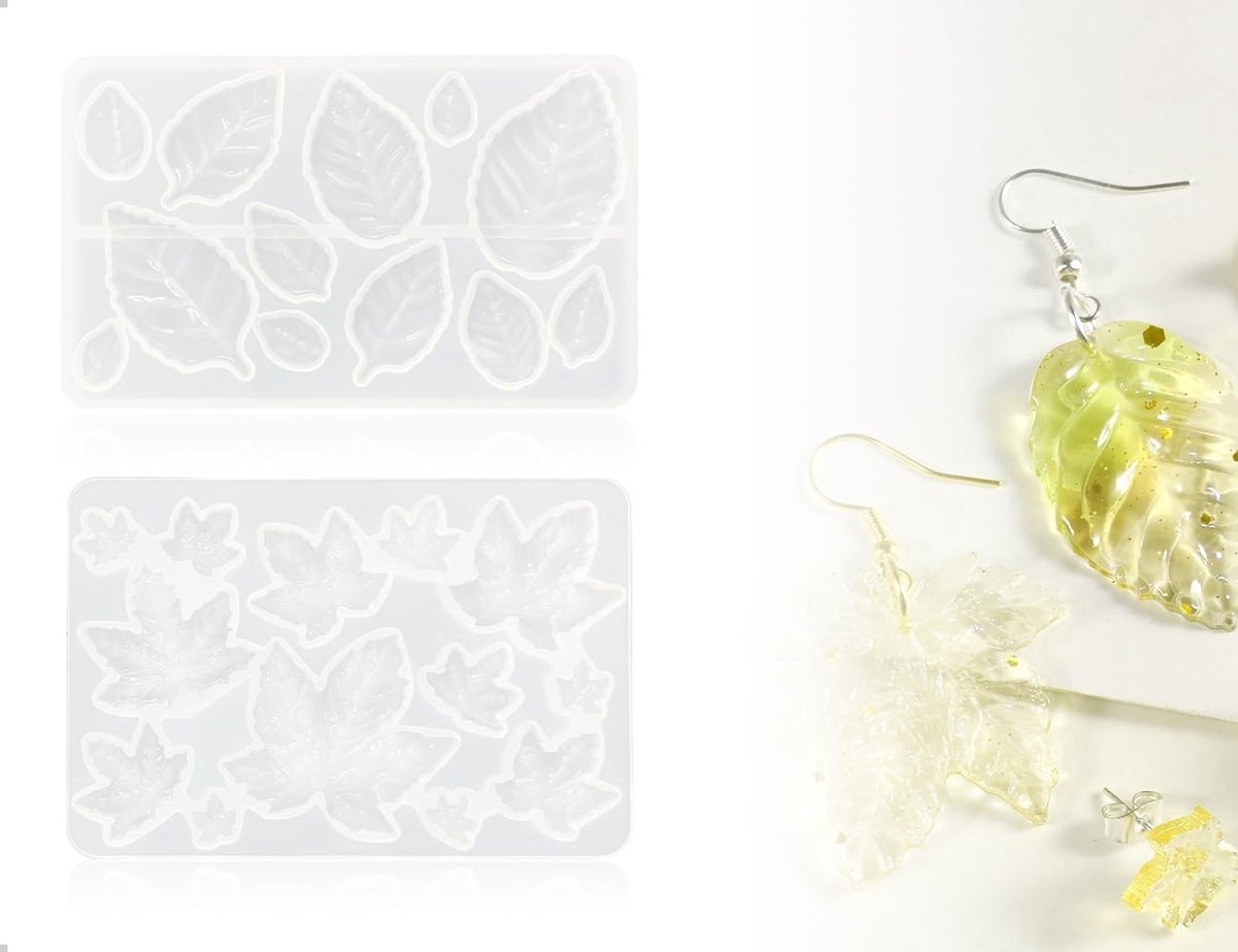 Dailygoods - 2 Stuks Siliconen Fondant Cakevormen voor Creatief Bakken