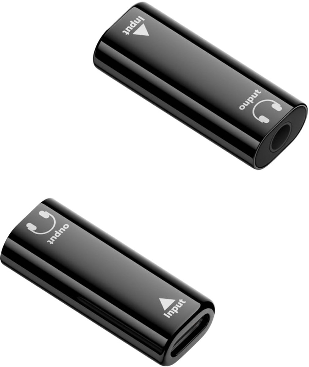 Dailygoods - USB C naar 3,5 mm Koptelefoonadapter voor Audiokwaliteit