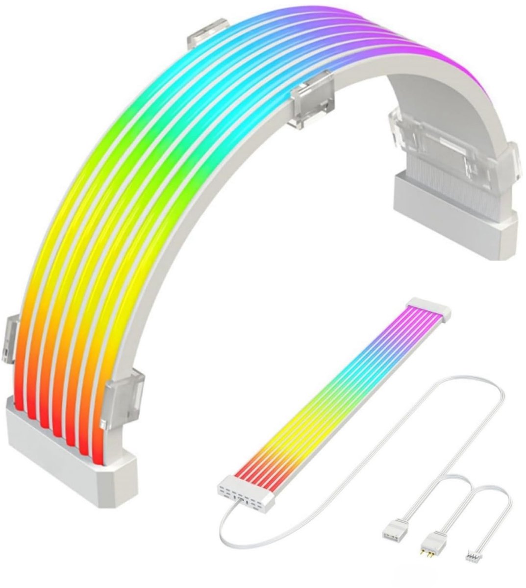 Dailygoods - RGB Voedingsuitbreidingskabel Kit voor PC