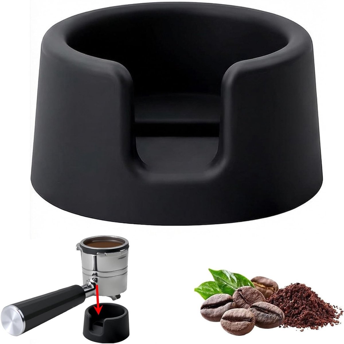 Professionele Koffietamper Set voor Perfecte Espresso, Inclusief Tamper en Basisplaat