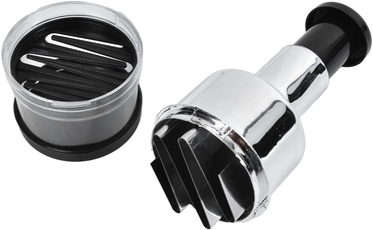Dailygoody - Onion Chopper - Handmatige Hakmolen - Duurzaam en Efficiënt - Zilver - Multifunctioneel - Geschikt voor Uien en Groenten - 65upd4zg1c