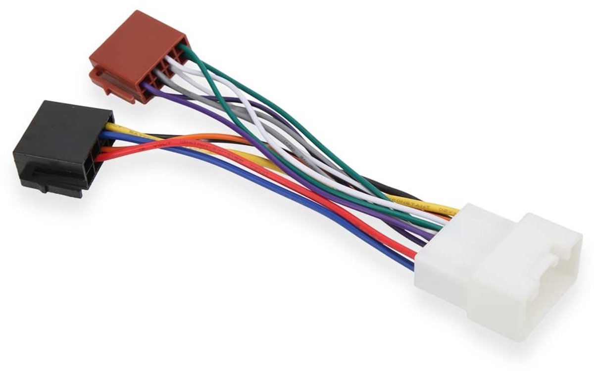 Dailygoody - ISO Autoradio Kabelboom Adapter - Perfecte vervanging - Geschikt voor Mitsubishi Outlander - Draadloze aansluiting - Hoogwaardige kwalite...