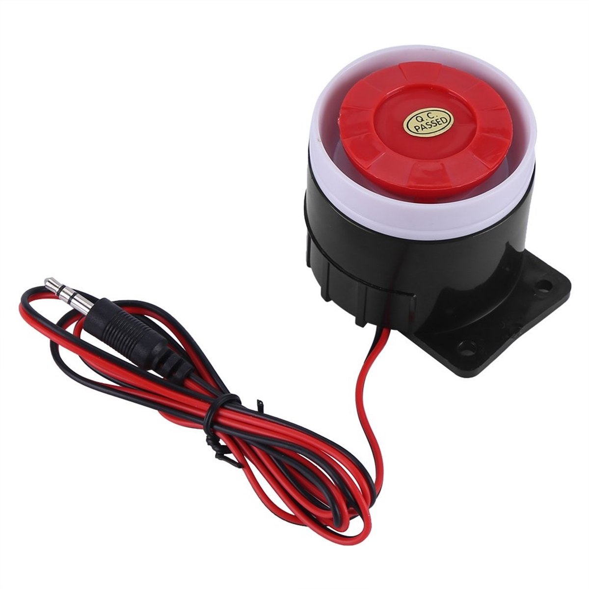 Dailygoods - Dailygoody - Mini Alarm Horn - Bedrade Alarm Sirene - 110dB - Beveiliging - Effectieve waarschuwing - Geschikt voor veiligheidssystemen - DC 12V