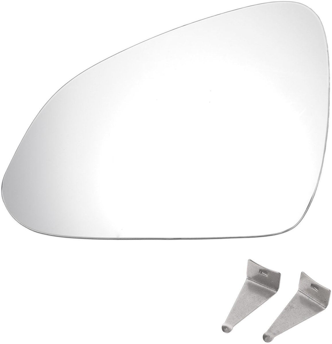 Dailygoods - Dailygoody - Auto Buitenspiegel Links Vervangingsglas - Verwarmd - Wit Glas - Convex - Geschikt voor Opel en Vauxhall - 2008-2017