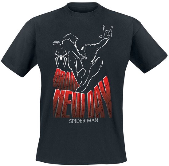Spider-Man Brand New Day - Line Drawing Heren T-shirt - zwart - M