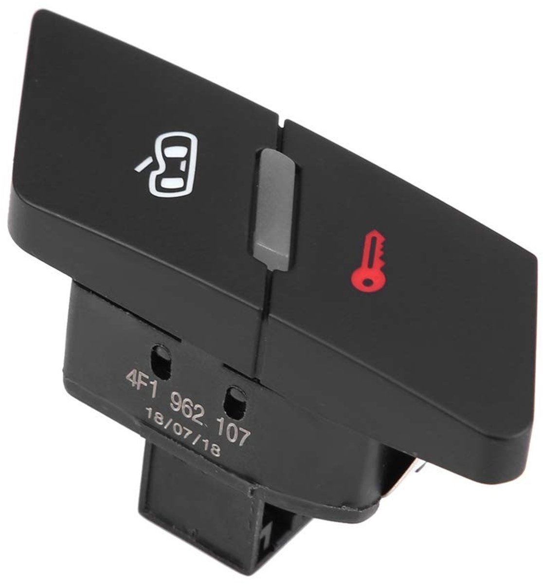 Dailygoody - Centrale Vergrendelingsschakelaar - Vervangingsonderdeel - Zwart - Audi A6L 05-08 - Auto Accessoire - Betrouwbare Kwaliteit