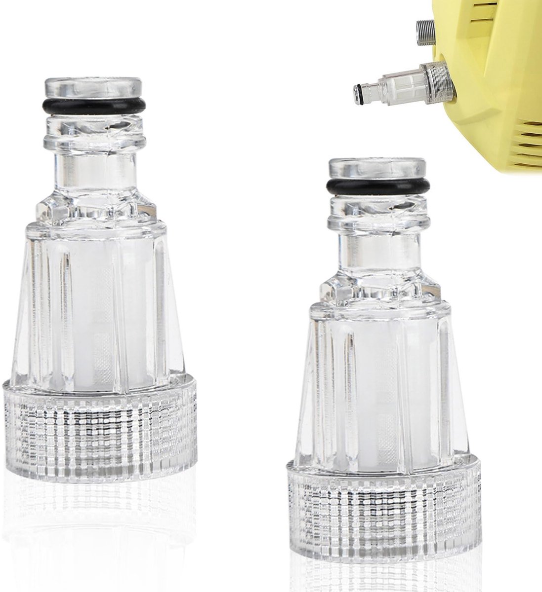 Dailygoods - Dailygoody - Waterfilter voor Hogedrukreiniger - Bescherming en Optimalisatie - 2 Stuks - Tuinfittingen - Ideaal voor Reinigen - Geschikt voor Hogedru