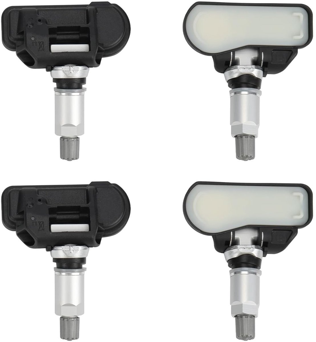 Set van 4 Banden Druksensoren Geschikt voor Astra J, Insignia A, Zafira en Caravan RDKS - Verbeter de Veiligheid en Prestaties van uw Voertuig
