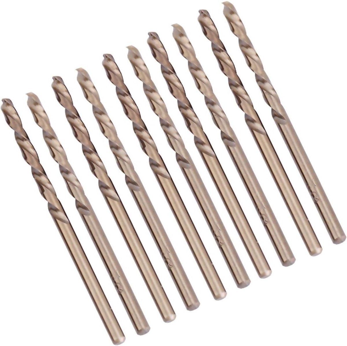 HSS Spiral Boor Set voor Metaal, M35 Staal, 1-5 mm, Perfect voor RVS en Hardere Materialen