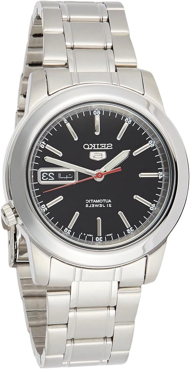 Automatisch Horloge - Herenhorloge Polshorloge - Dagelijks Gebruik - Roestvrij Stalen Band - 114 g - Zilver