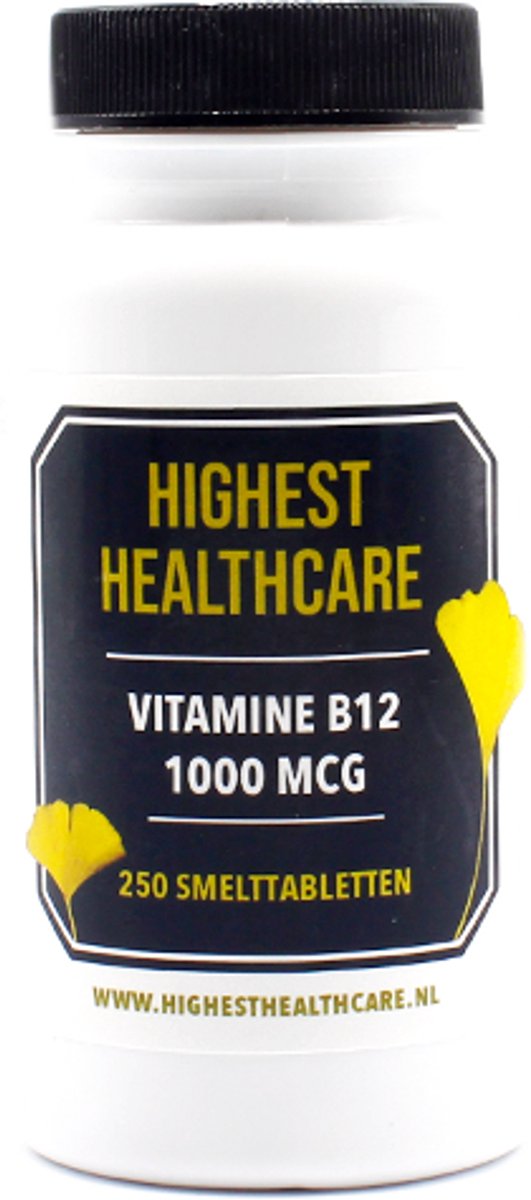 Highest Healthcare Vitamine B12 1000mcg Smelttabletten