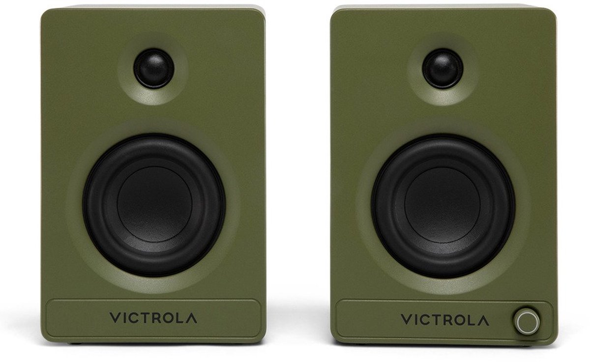Victrola Tempo Bluetooth Bookshelf Speaker Groen (VPS-400-GRN)