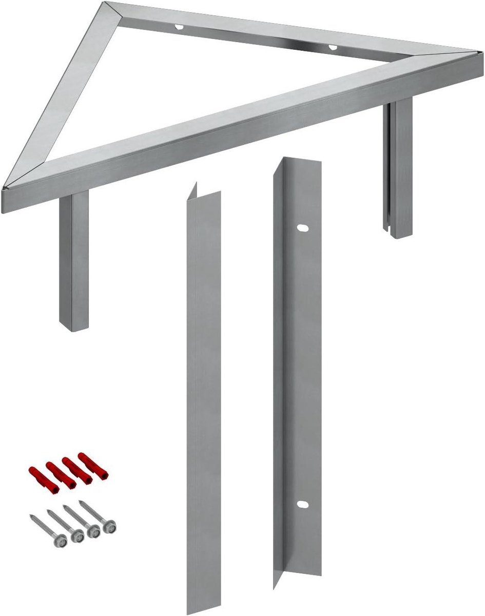 Module Bevestiging - Wandhoek Montage - Sanitair Installeren - 45 Graden Hoek - 71x32x259 cm - Multicolor