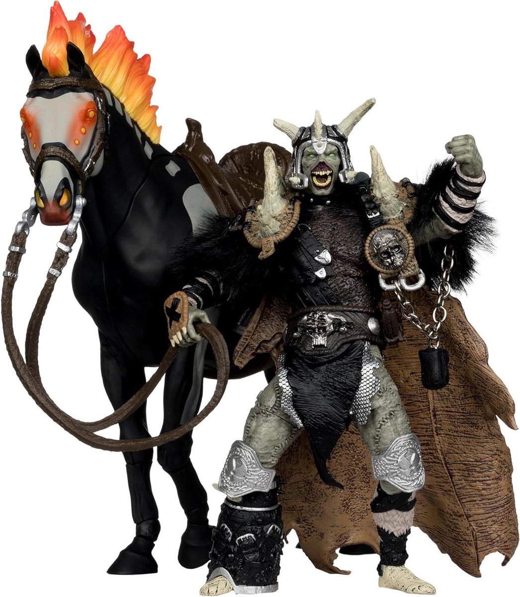Actiefiguur 2-pack - Donkere krijger - Verzamelen en display - Gold Label editie - 7-inch schaal - Multicolor
