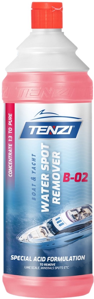 TENZI Boat Water Spot Remover B-02 - Kalk- en zoutvlekverwijderaar - 1L
