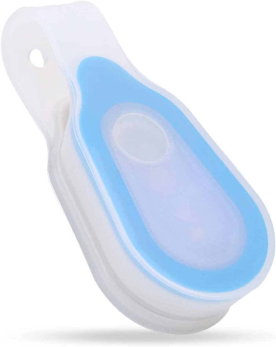 Clip-on Lamp - Noodlamp - Veiligheid Vergroten - Sterke Magneet - 8 x 4 cm - Blauw