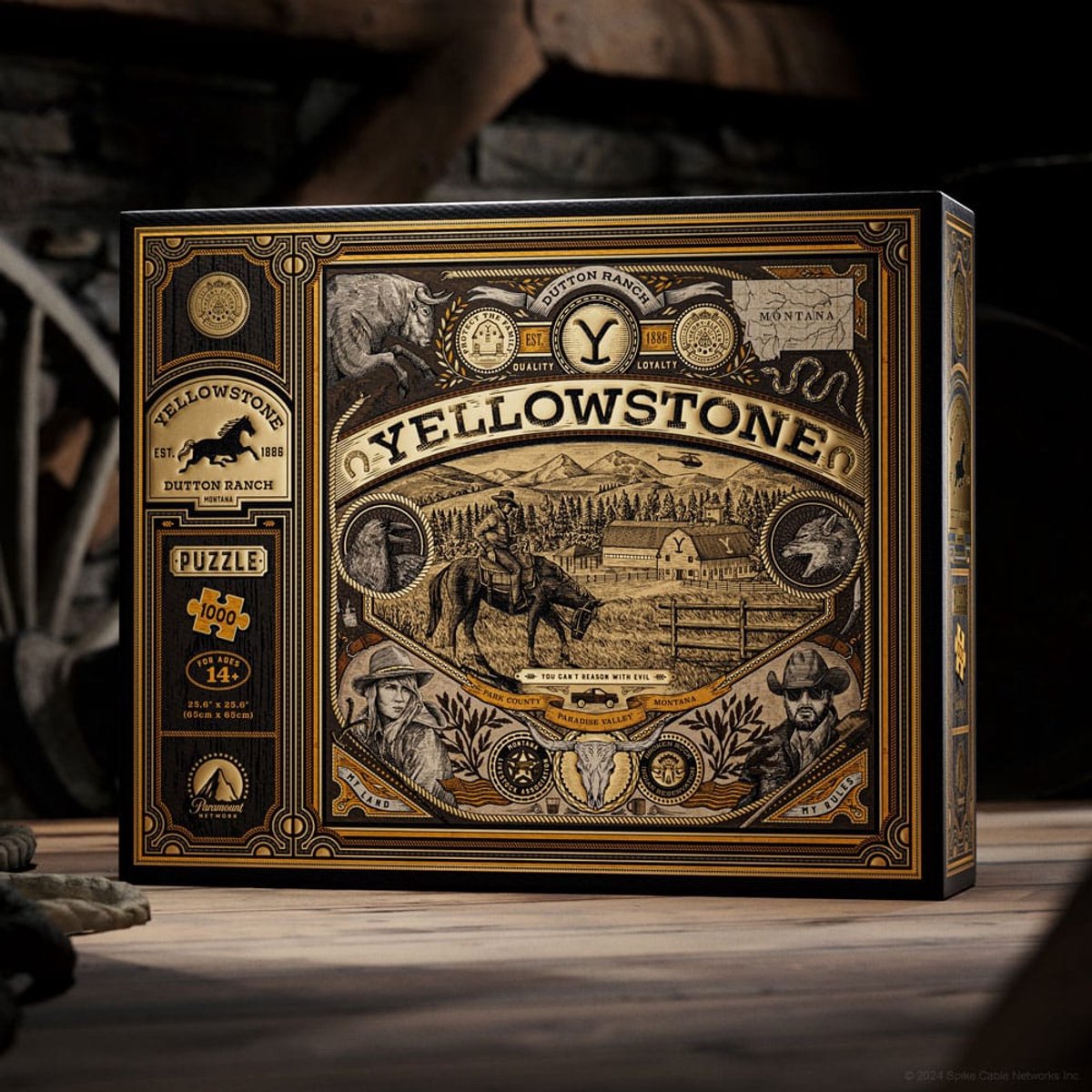 Yellowstone multi-dimensional puzzle (1000 pieces)