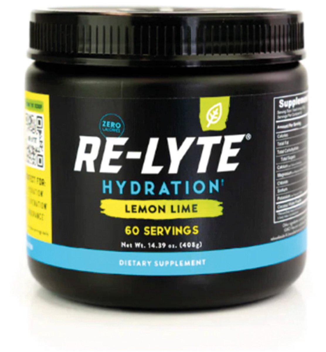 Re-Lyte | Hydration Drink Mix | Lemon Lime 408g | 1 x 408 gram