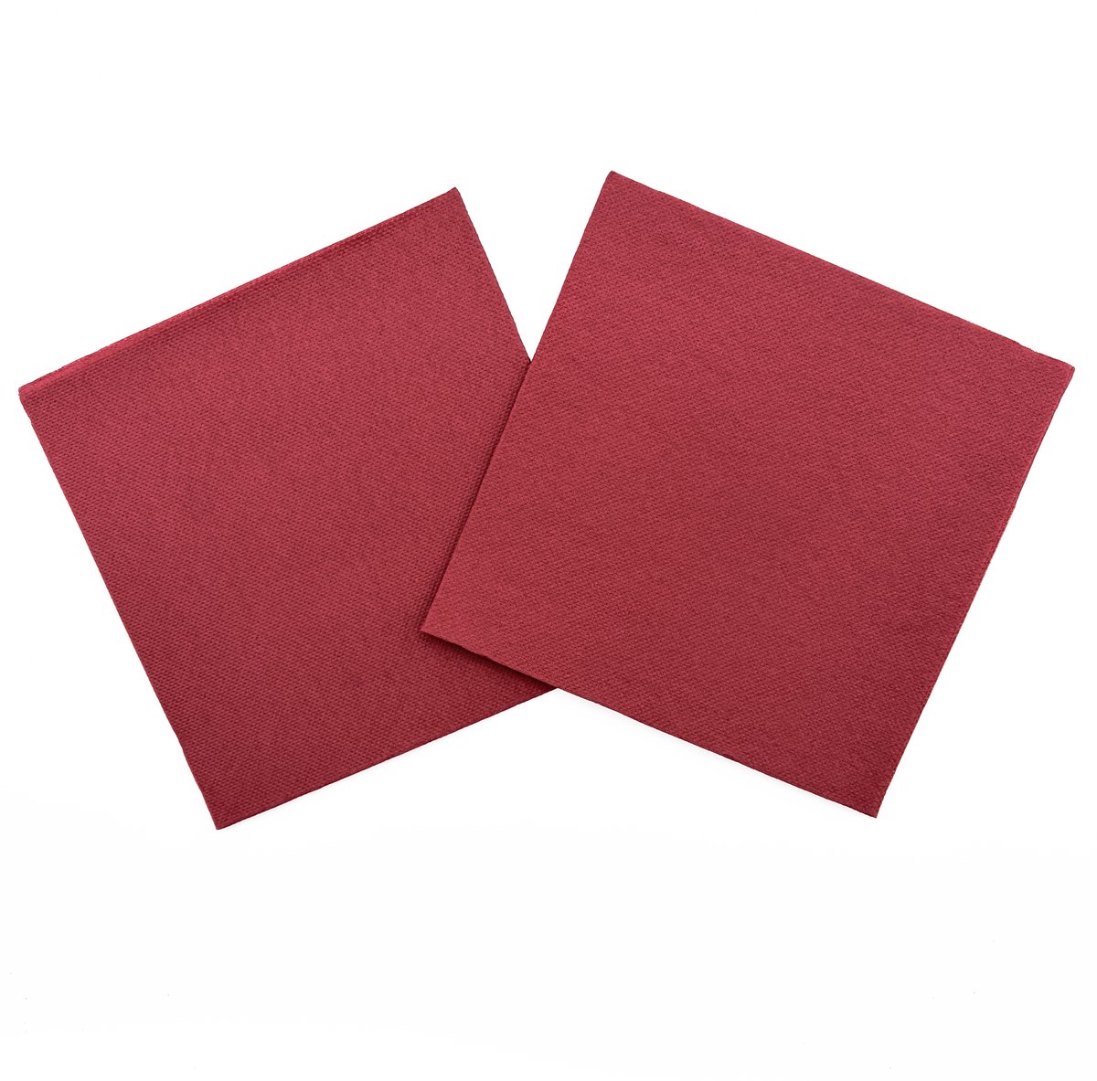 Servetten BORDEAUX 33 CM * 50 stuks * 1/4 vouw * FSC * Point2Point