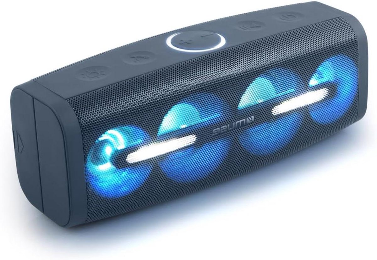 Draagbare Luidspreker - Bluetooth Speaker - Muziek Streamen - IPX4 Waterdicht - 50 W Vermogen - Grijs