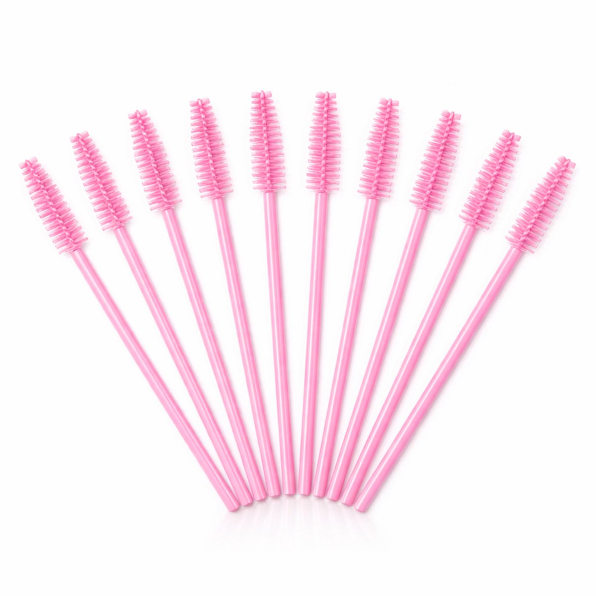 Guardian Beauty Wimper Borstels - Wegwerp Mascara Wand - Wimperapplicators - 150 stuks - Roze - Wimper Extensions