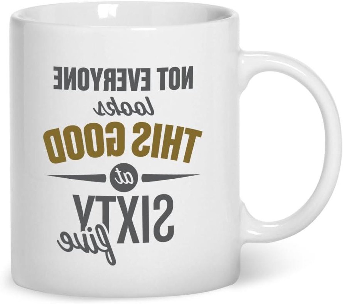 Verjaardag Mok - Koffie Theeglas - Cadeau Geven - Dubbelzijdig Bedrukt - 10oz Capaciteit - Wit