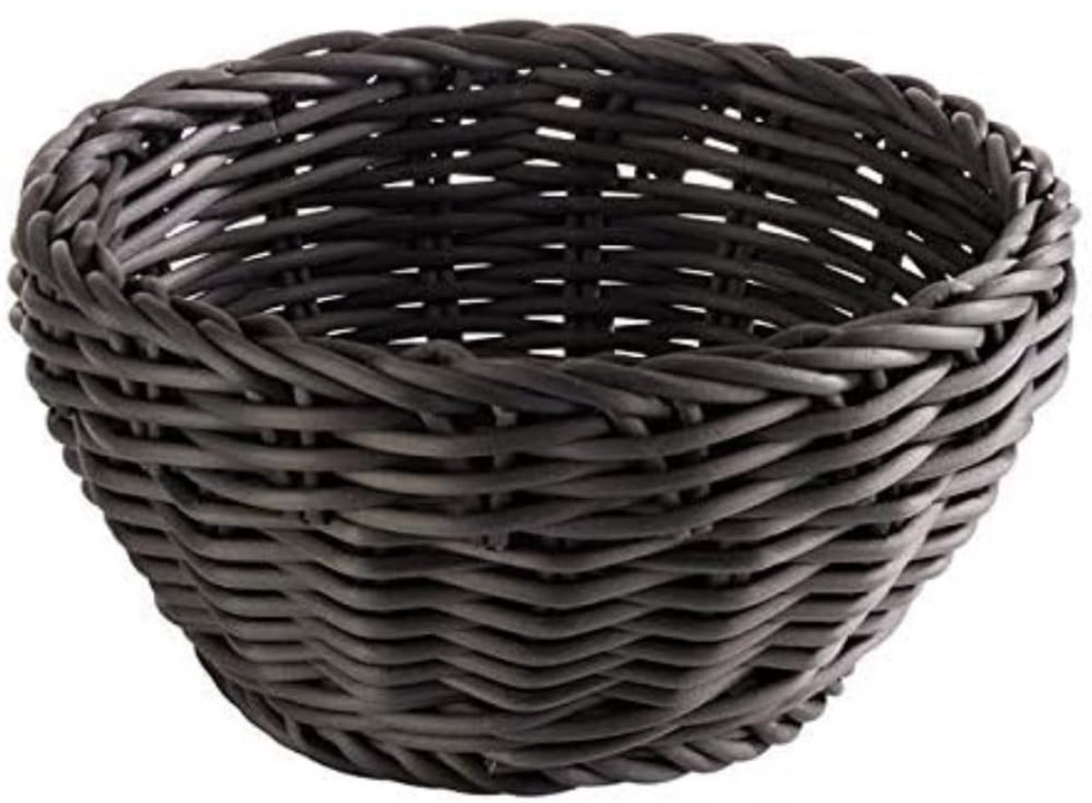 APS Broodmand - Broodkorf - Polypropyleen - Zwart - Ø 16 cm - Vaatwasserbestendig - Breukvast