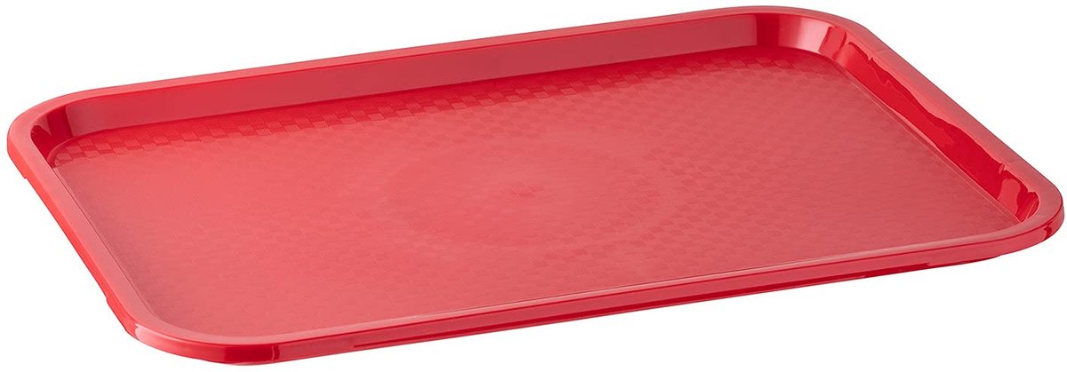 APS Dienblad FAST FOOD, 410 x 305 mm, rood