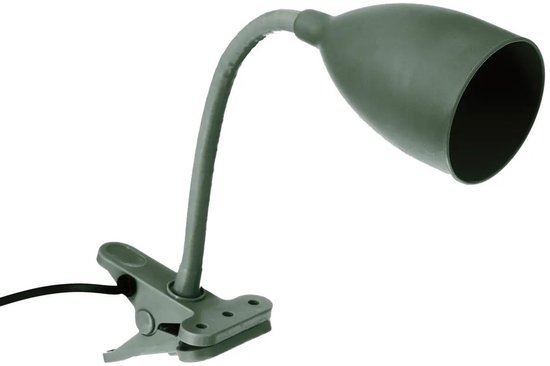 Atmosphera klem bureaulampje - Design Light Classic - jade groen - H43 cm - Leeslamp — afbeelding 4