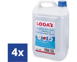 Water déminéralisée Loda - 4 x 5 l
