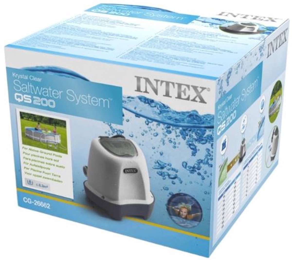 Intex Krystal Clear Zoutwater Systeem QS200 - 3.785 - Voor zwembaden tot 8.327L — afbeelding 7
