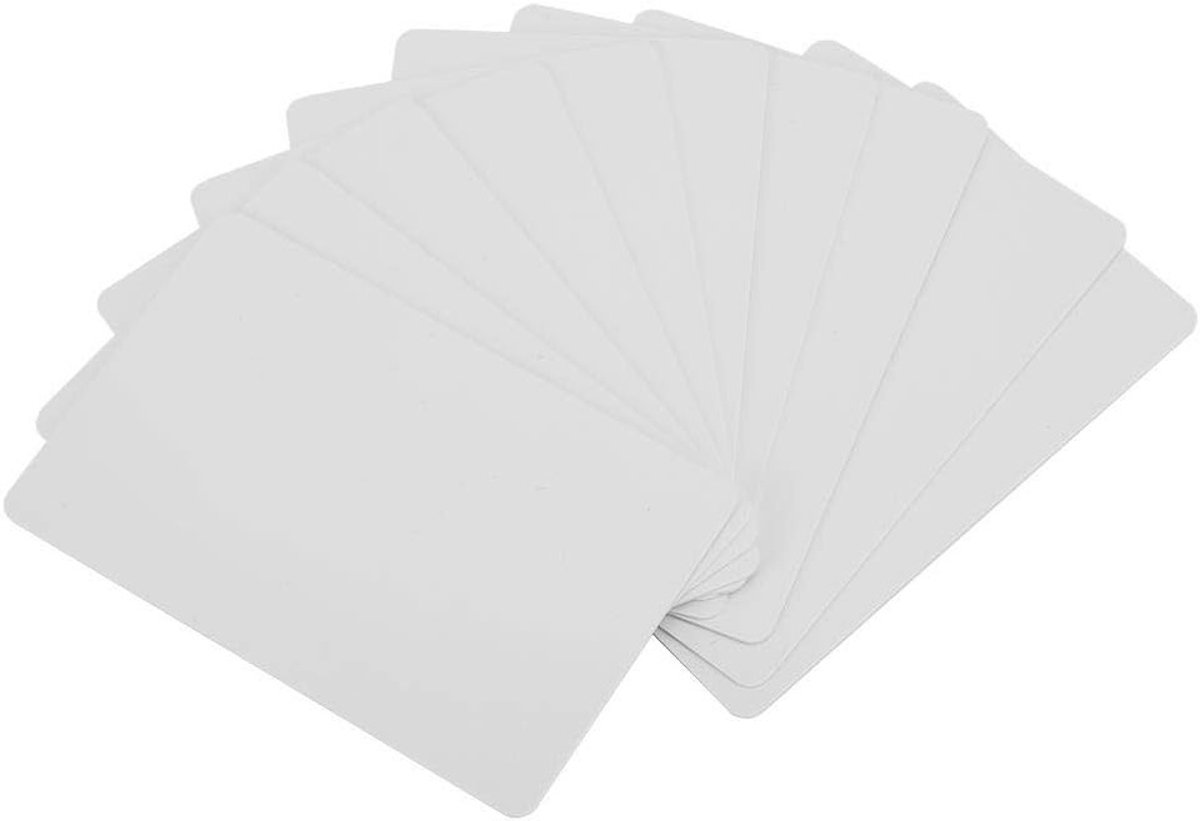 10 Stuks NFC Contactloze Kaarten, Plastic RFID Leesbare en Schrijfbare Toegangskaart S50 IC 13.56MHz, Slimme Tag voor Toegang en Identificatie
